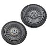 Complete Lawn Mower Wheel Set for Honda HRR216 HRS216 HRT216 Includes Front Rear Wheels Gear and Transmission Parts