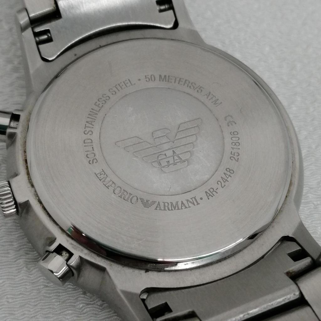 Подержанные кварцевые часы EMPORIO ARMANI AR-2448