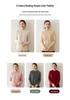 Women's Long Sleeve Cashmere Drawstring Hoodie – Autumn/Winter Versatile Knit Sweater Top