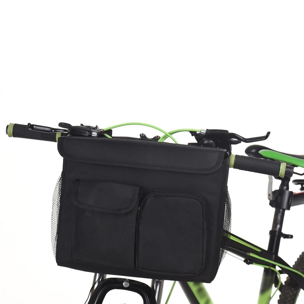 Mobility Scooter Bag Convenient Organizer Pouch with Laptop Pocket and Cup Holders