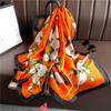 Peony Luxury Temperament Scarf New Silk Scarf Long Large Size Travel Shawl Sun Protection