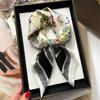 French Flowers Retro 70*70cm Silk Square Scarf Women Bind Hair Tie Bag Hairband Neckerchief Headband Foulard Ribbon Hijab