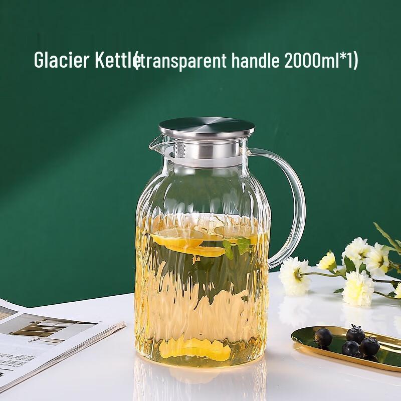 Tingle High Borosilicate Glass Pitcher