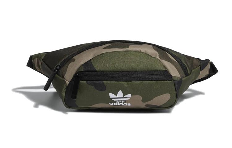 adidas Оригинальная полиэстеровая сумка-слинг, поясная сумка, обычная женская, камуфляж CK6587