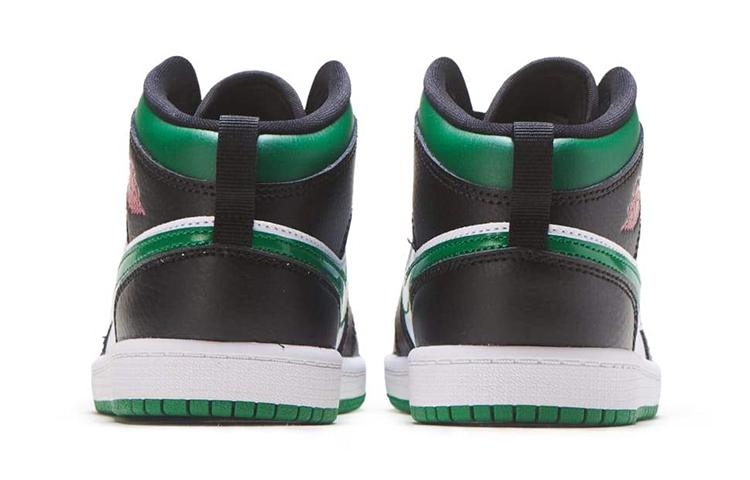 Jordan 1 Mid PS Черный Сосново-зеленый 640734-067