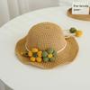 Детская солнцезащитная шляпа, летняя шляпа для мальчиков и девочек, шляпа от солнца, шляпа-трава, дышащая шляпа с волнистым краем, шляпа рыбака, солнцезащитная сетка