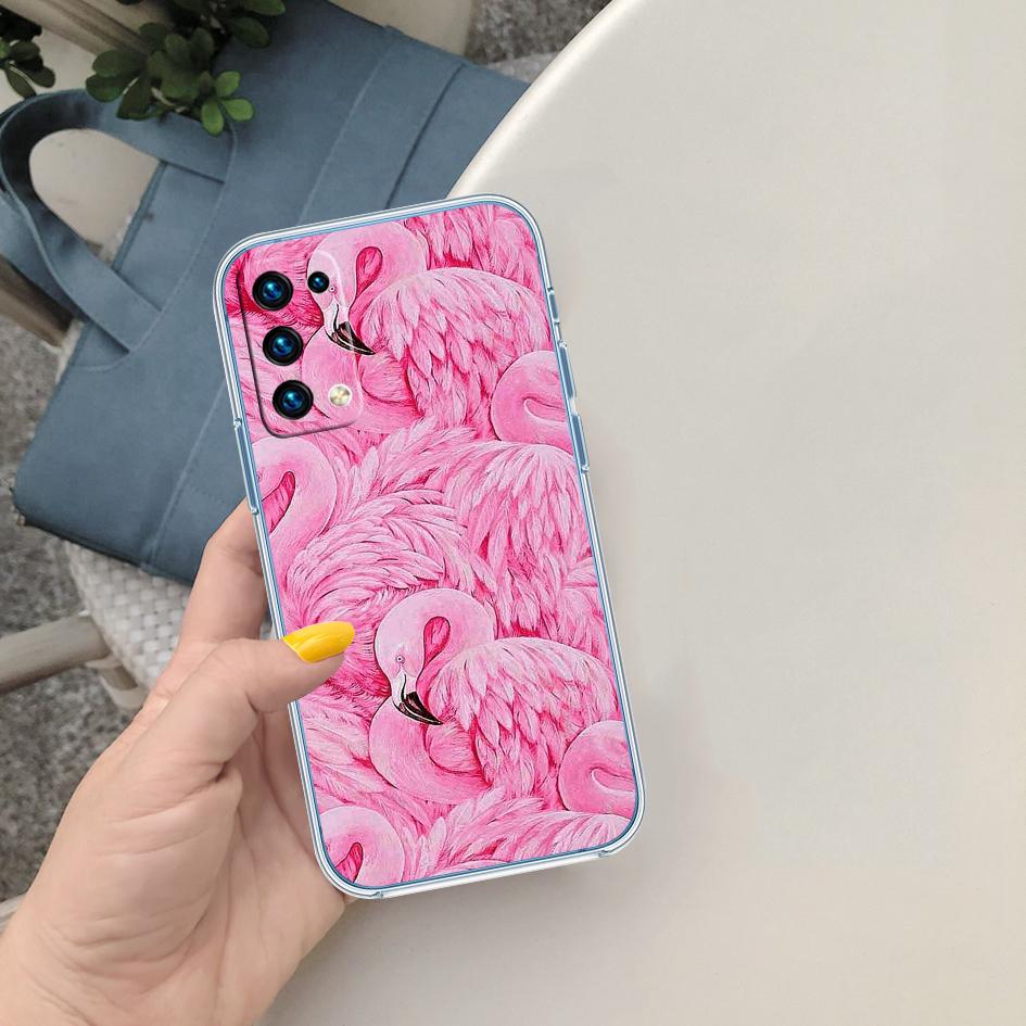 CJ54 Flamingos Pink bird flower Phone Case for Motorola Moto Edge 20 30 40 50 S30 Fusion Ultra Pro Neo Lite + G200 G23