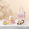 Cute Birthday Cake Ceramic Cup Creative Mug Birthday Gift Coffee Cup Souvenir Gift Water Cup