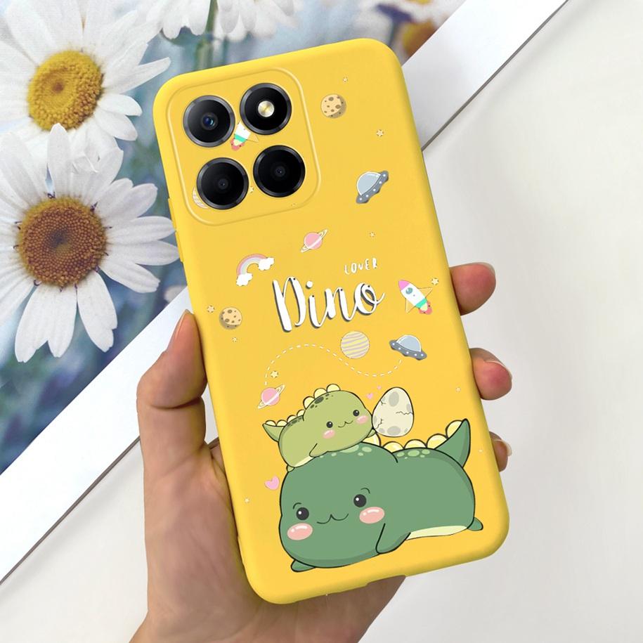 For Cover Honor X8 Phone Case TFY-LX1 TFY-LX2 TFY-LX3 Bumper Popular Flower Cats Soft Cover For Honor 70 Lite X6 X6s X8 5G Funda