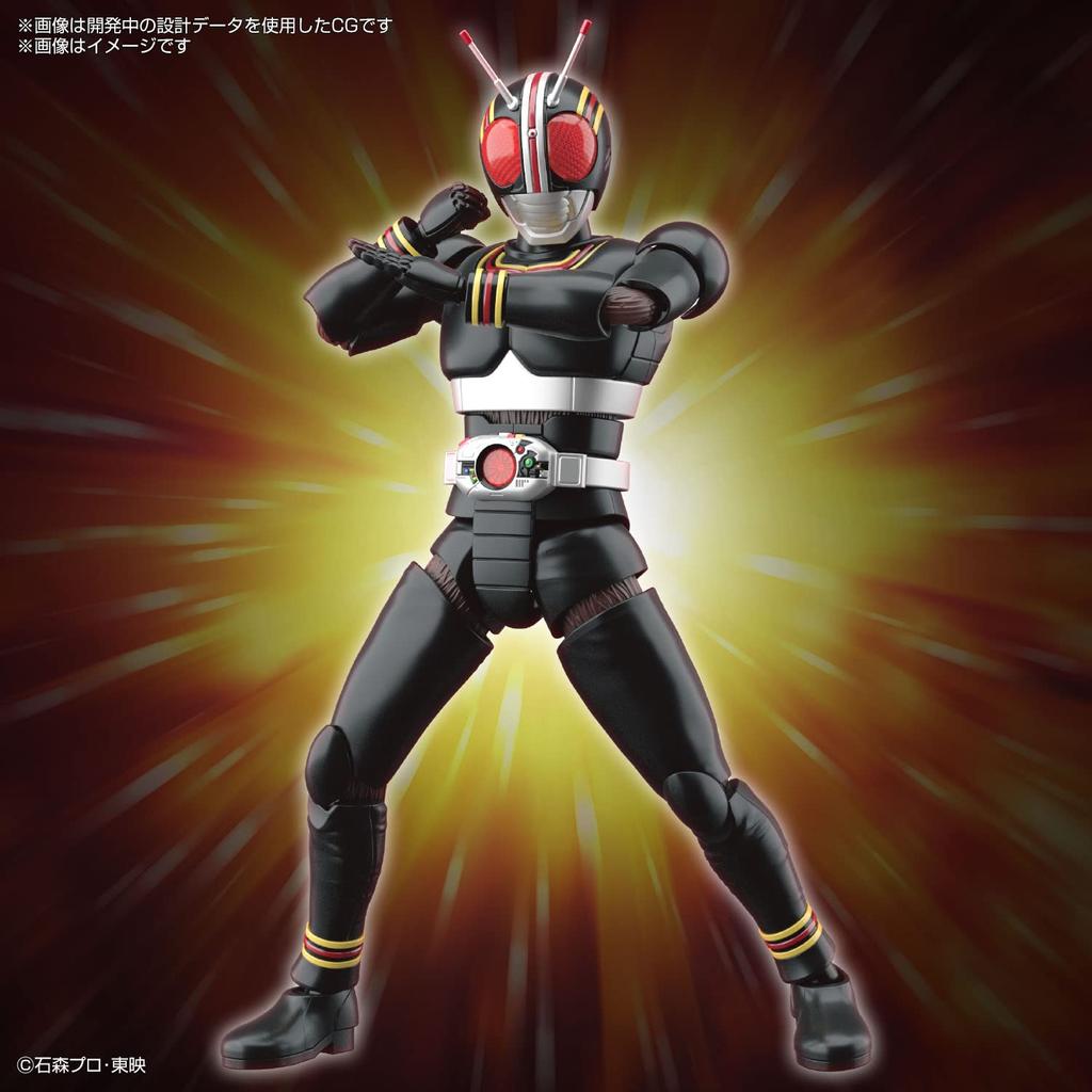 BANDAI SPIRITS Figure-rise Standard Kamen Rider BLACK Color-coded Plastic Model