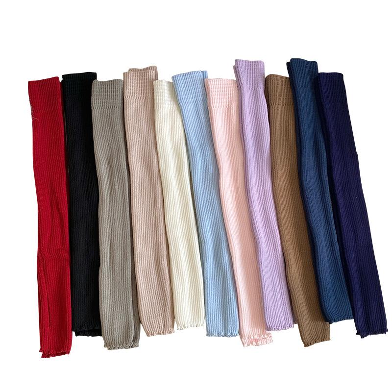 Однотонные женские гетры Зимние теплые женские гетры для тренажерного зала, фитнеса, латиноамериканских танцев, балета, йоги, свободные длинные носки-гольфы