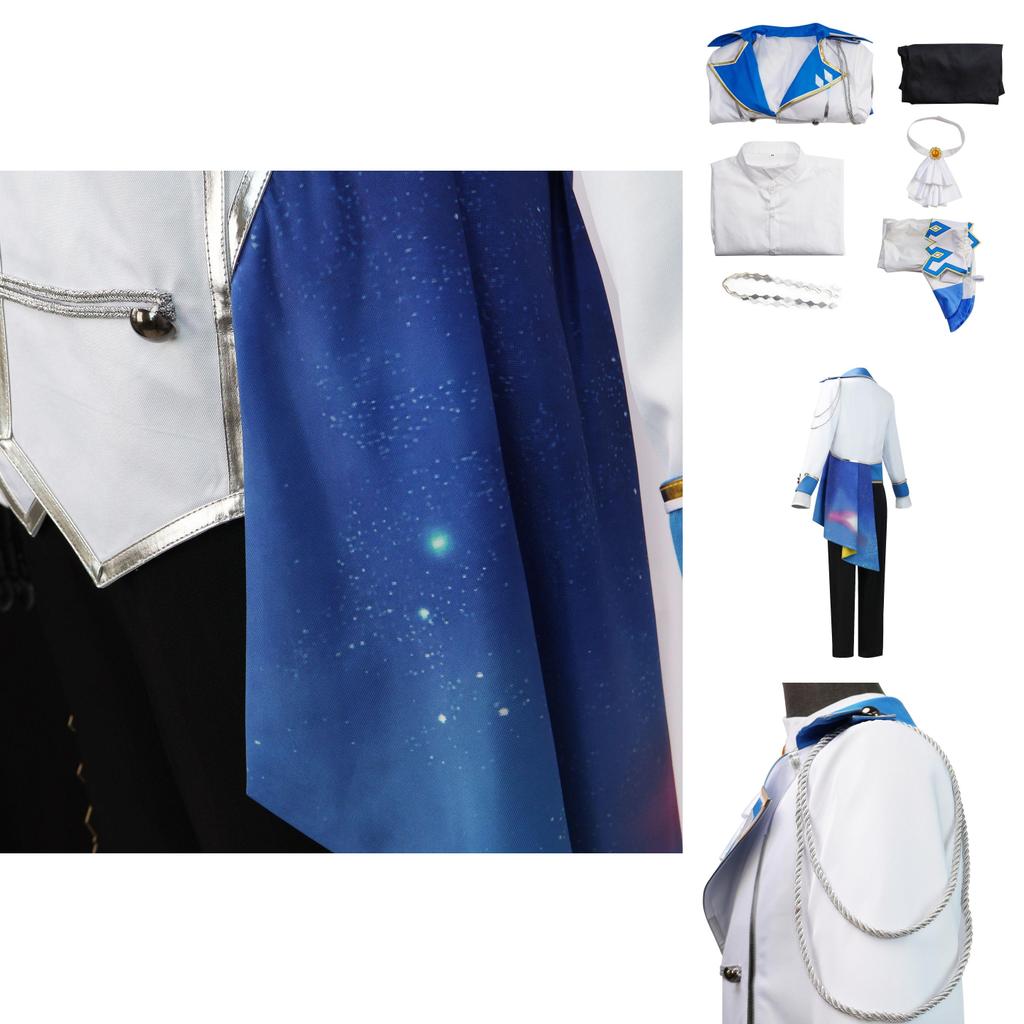 Tenma Tsukasa Halloween Cosplay Costume Set With Polyester Fabric For Anime Fans