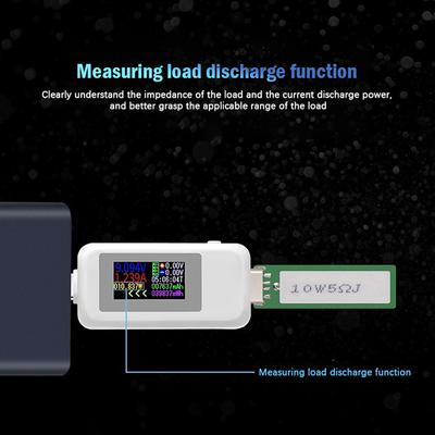 10 в 1 Usb Type-C тестер вольтметр детектор тока детектор напряжения тока