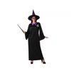 Déguisement Sorcier Adulte M/L Noir - AC-DÉCO - Chapeau De Sorcier Et Robe En Polyester