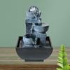 Decorative Tabletop Water Fountain Decoration Home Office Rotating Ball Decor