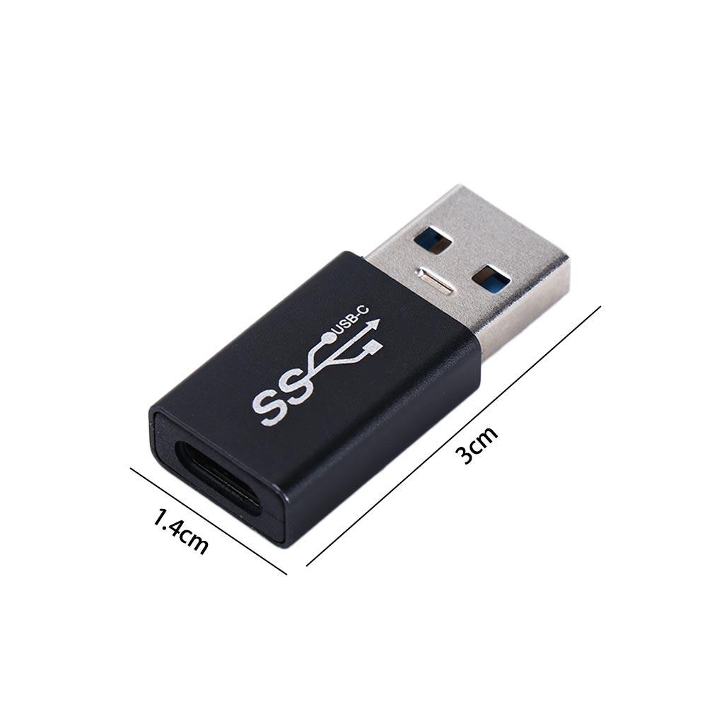 For Phone Tablet Type C Adapter USB Converter USB-C Charge Adapter Type C Female to USB3.0 Female