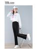 Women's Summer Wide-Leg High-Waisted Flare Pants - Lightweight, Loose, Slim-Fit Casual Trousers