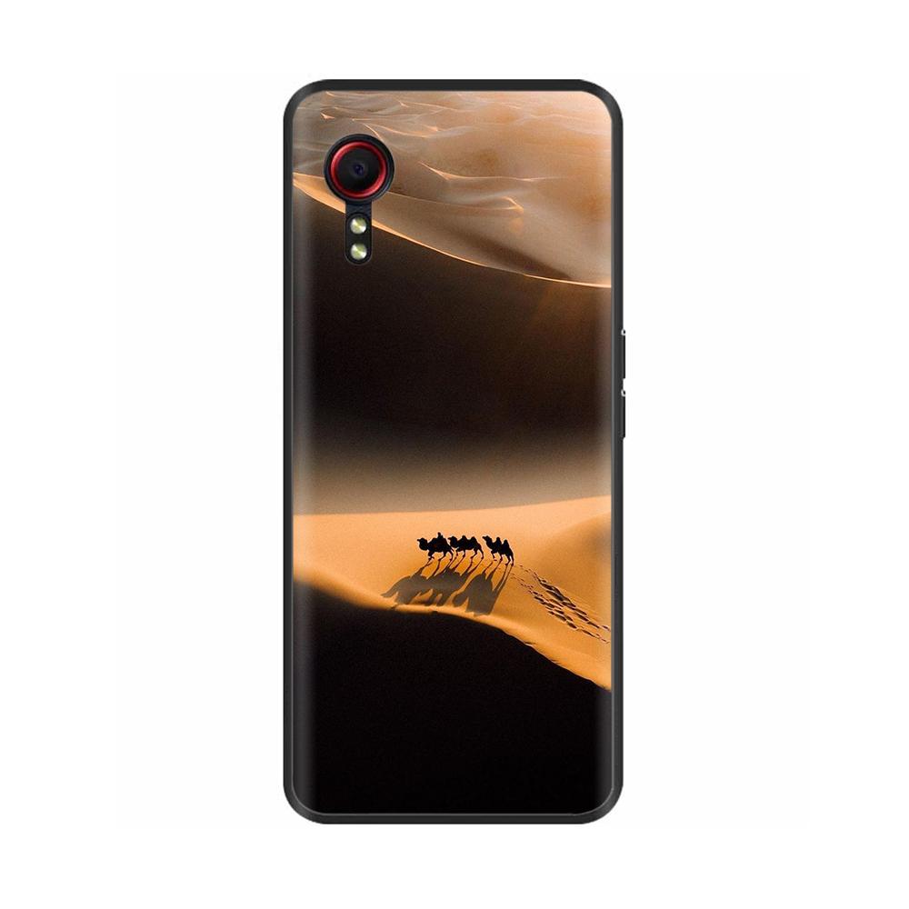 Чехол для Samsung Galaxy Xcover 7 Мягкий Гладкий Жидкий Силикон Мультяшный Корпус Телефона Для Samsung XCover7 Защитные TPU Задние Крышки