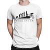 Mountain Bike Evolution Cycling T Shirt Men's Cotton Funny T-Shirt Tee Shirt Classic Clothes Summer Fitness T Shirt Streetwear