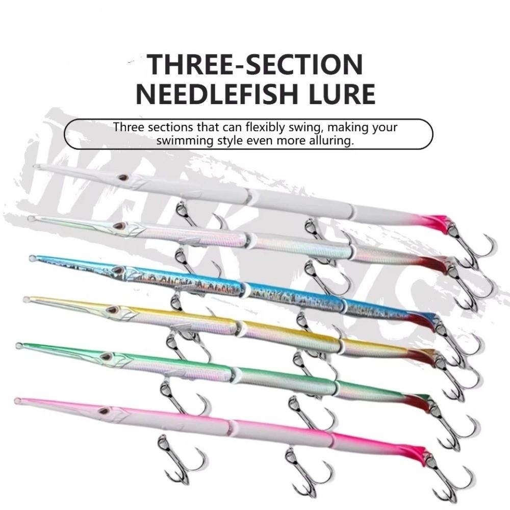 32g Weight Multi-Joint Fishing Lure 27cm Length Needle Body Bait Bionic Skin Lure  Pesca