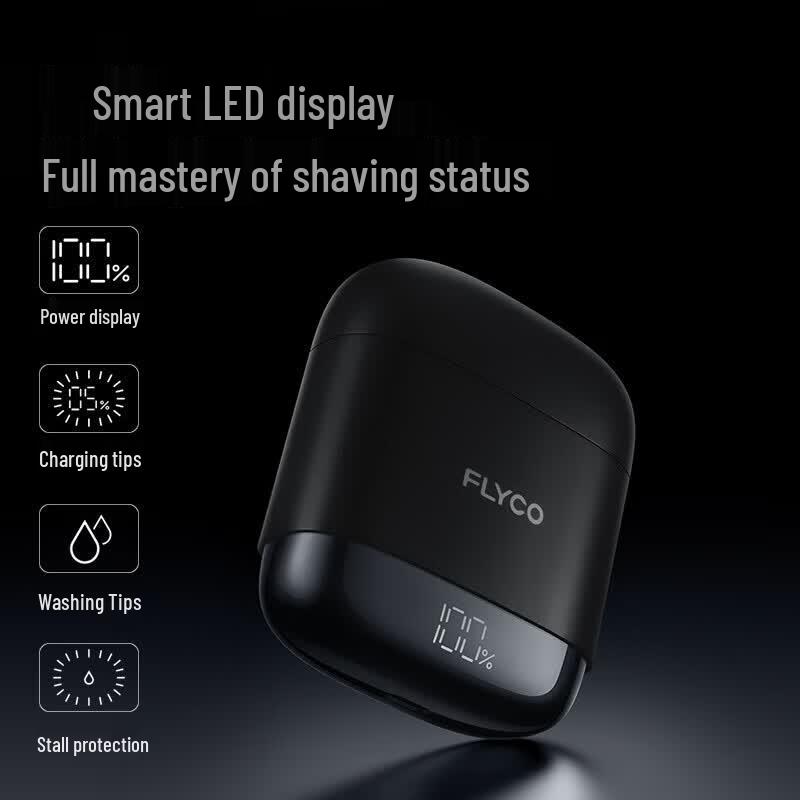 FLYCO F8 Men's Reciprocating Electric Shaver CN plug (adapter included)