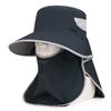 Face Neck Protection Beach Cap Anti-UV Fisherman Hat New Sunscreen Hat  Women