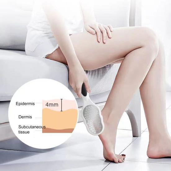 Yousheng Foot Calluses Remover Pedicure Surface Tool Remove Dead Skin Hard Skin Wet And Dry Feet Stainless Steel File Foot Care Tool