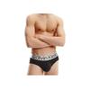 Casual Letter Print Triangle Underwear 3-Pack Men Underwear Black 000NB3129A-7V1