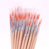 10pcs Calligraphy Wood Handle Watercolor Drawing Brush Hook Line Pen Painting Pen Paint Brushes