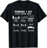Things I Do In My Spare Time Woodturner Lathe Woodturning Gift Unisex T-Shirt