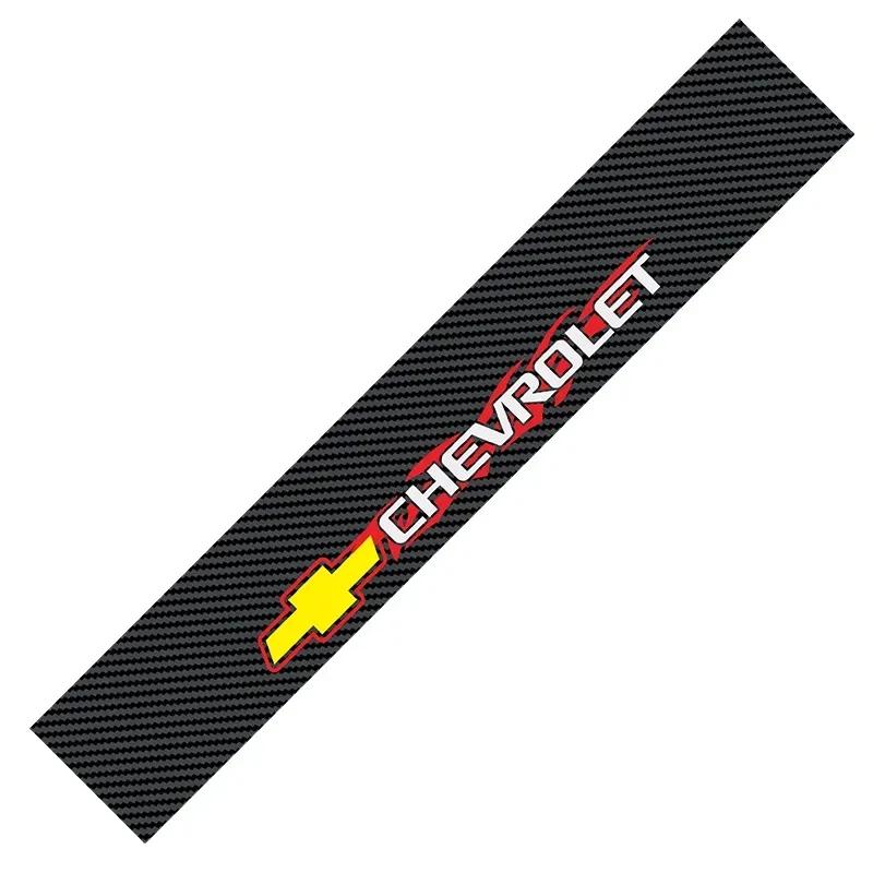 AABJS1 Car Front Rear Windshield Stickers Reflective Protective Decal for Chevrolet AVEO CAPTIVA CRUZE EQUINOx IMPALA MALIBU Sail TRAX