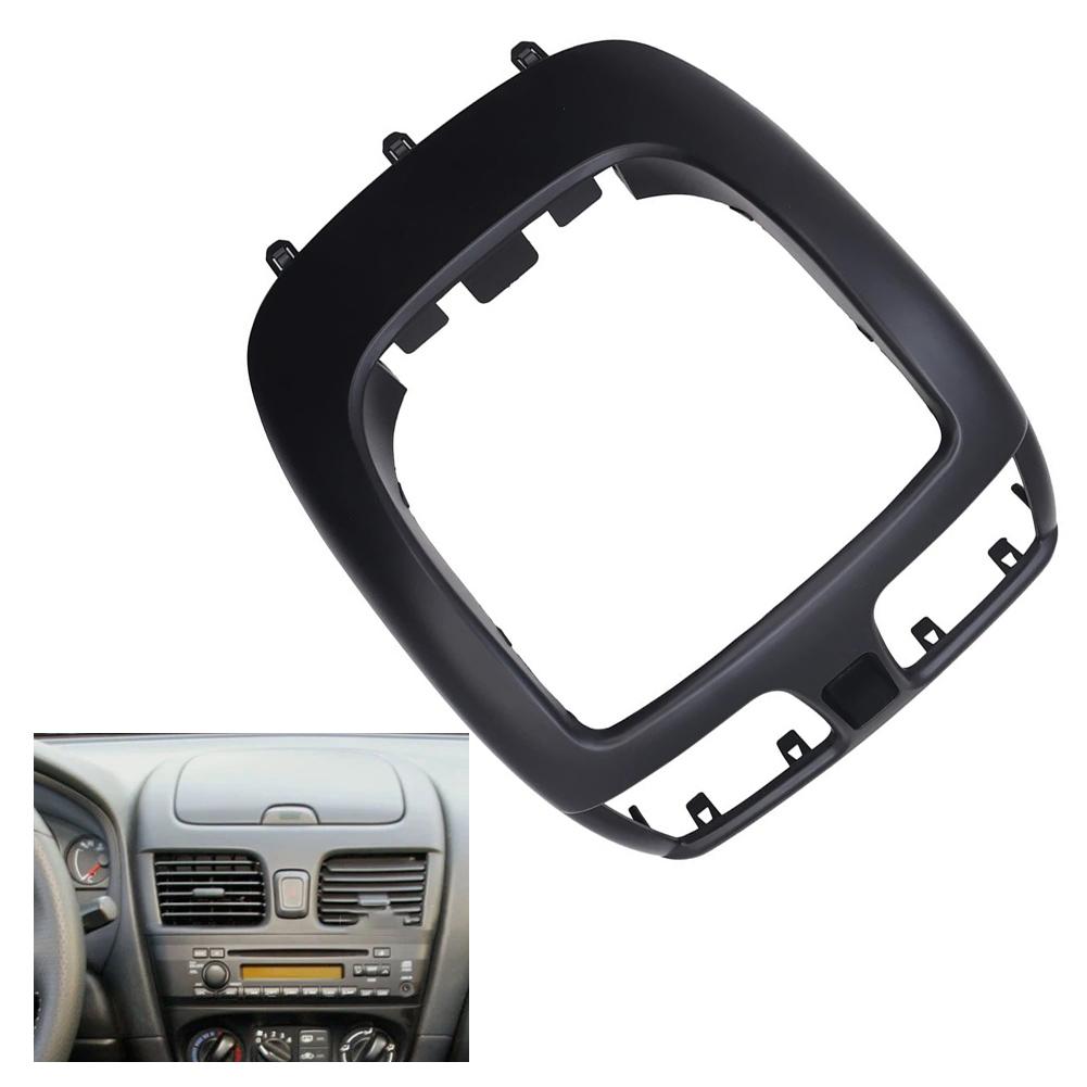 2DIN Radio Adapter Car Radio Dash Frame Modern Dashboard Aesthetic Upgrade Sleek Black Finish Factory Appearance