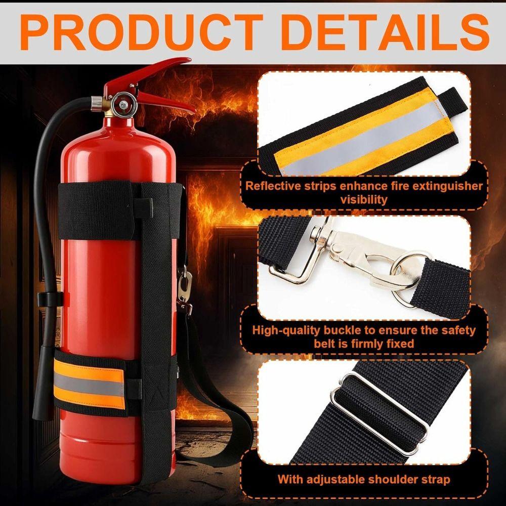 Heavy Duty Adjustable Strap Flame Retardant Safety Equipment Carry Handsfree Operation