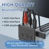 Bluetooth 5.4 Audio Receiver 3.5mm AUX RCA USB U-Disk Stereo Music Wireless Audio Adapter For PC TV Car Kit Speaker Amplifier
