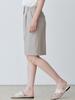 LE STUDIO Pintuck Wide Half Slacks (Bgy)