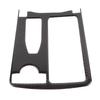 Carbon Fiber Water Cup Holder Trim Cover Fit for C Class W204 07 13