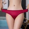 Women's Sexy Invisible G-String Thong Panties Ice Silk Seamless Briefs Lingerie Underwear