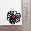 2Pcs Beaded Flower Craft DIY Beaded Flower Hollow Structure Brooch Pin Charms  DIY Craft Projects