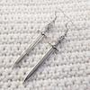 1Pair DIY Funny Handmade Sword Charms Dangle Earrings for Women Drop Earrings Jewelry Interesting Earrings