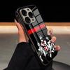 Band G-Green DayS Phone Case Luxury Glass Phone Case For IPhone 17 16 15 14 13 12 11 Pro Max Plating Frame Cover