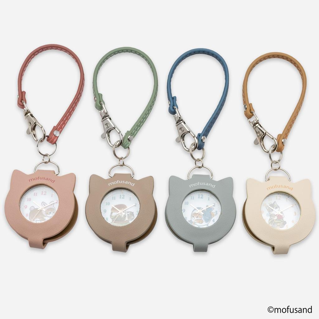 Полевые аналоговые карманные часы с брелоком для сумки и ремешком-лупой Часы-лупа Зайчик Женские Стекло, G, Дизайн, Розовый, MSD006-2