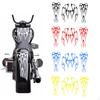 Motorcycle Tank Stickers Decor Stripe Decals Exterior Accessories Flame