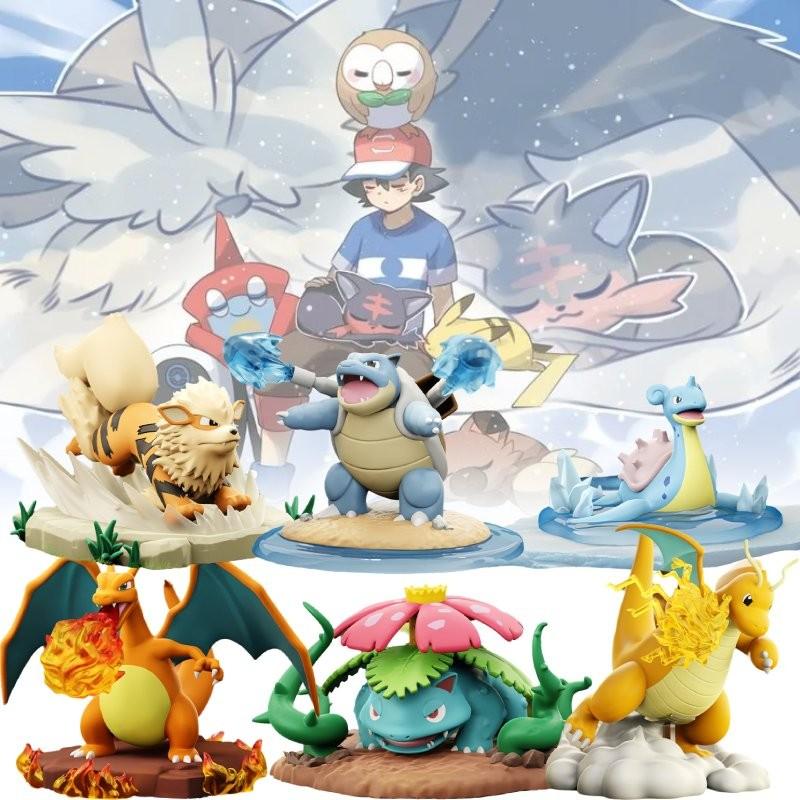 Бластойз Чаризард Венузавр Арканайн Лапрас Драгонайт Игрушка Модель Подарок