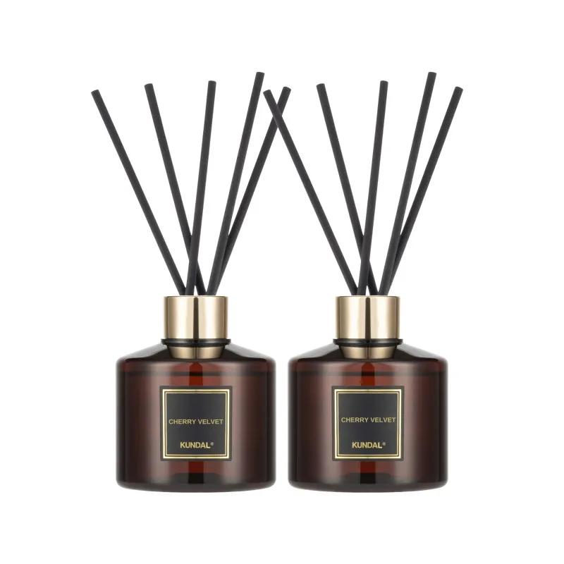 Набор аромадиффузоров Вишневый бархат Perfume Diffuser Cherry Velvet Kundal 200 мл*2 шт