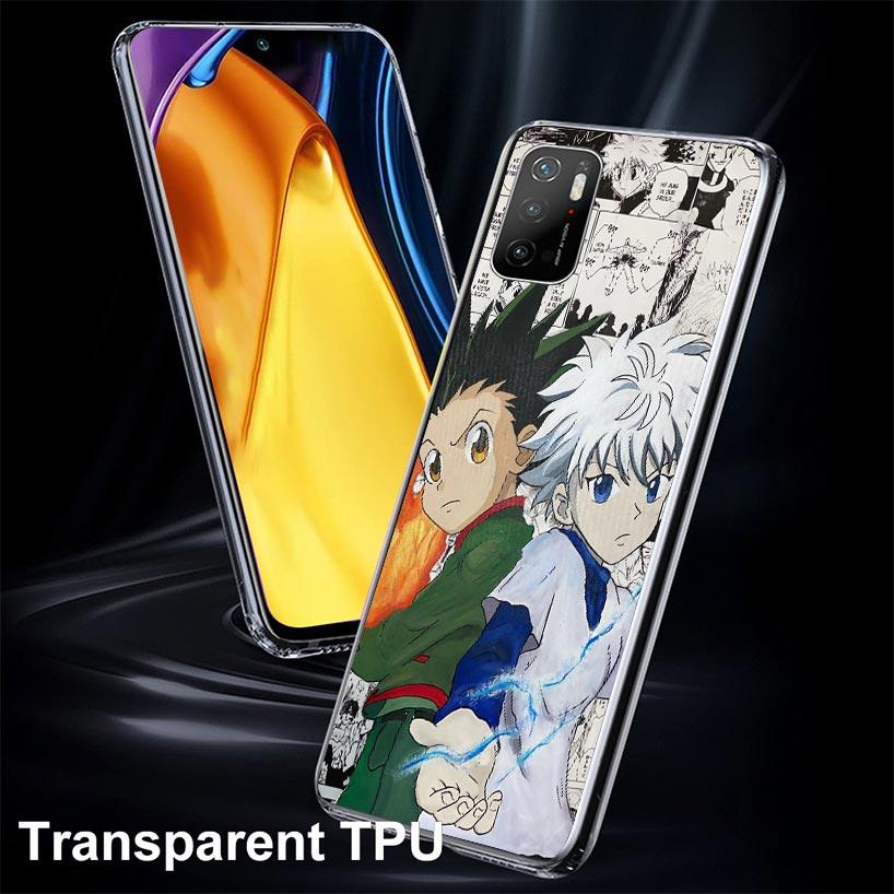 HXH X Hunter Anime Case Phone Cover for Xiaomi Redmi Note 10 9 9S 8 8T 7 5 Pro Mi 12T 11T 10T 9T 12 11 Lite A3 A2 Trend Fundas M