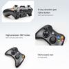 Беспроводной игровой контроллер 2,4G для Xbox 360 с двойной вибрацией, Turbo, совместимый с Xbox 360/360 Slim и ПК Windows