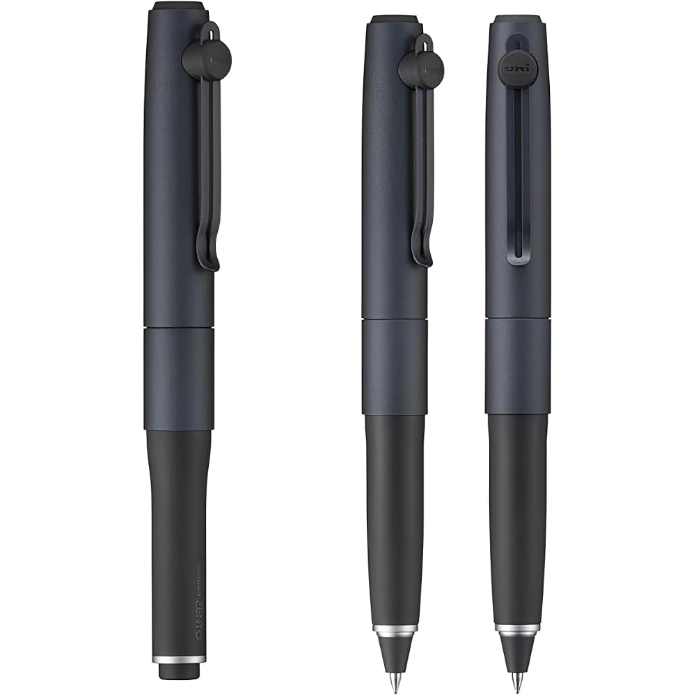 Uniball Zento/Uniball Zent Модель Signature 0,5 мм [Металлический черный]