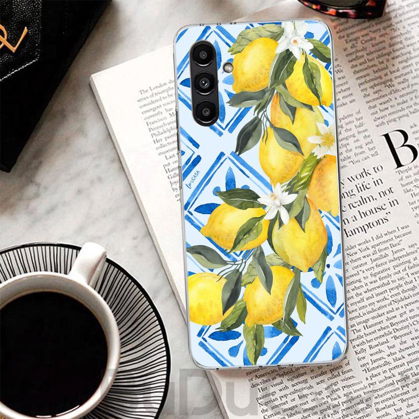 Чехол для телефона Citrus Limon Linnaeus для Samsung A17 A16 A26 A36 A56 A15 A14 A13 A55 A54 A53 A35 A34 A33 A25 A24 A23 A05S A04S A03S