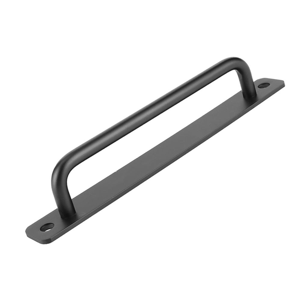 Элегантная раздвижная ручка для амбарной двери из алюминиевого сплава, гладкая ручка для шкафов, гаражей, сараев