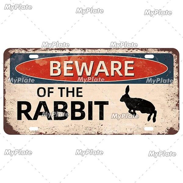 [MyPlate] Ретро Остерегайтесь животных, номерной знак, предупреждающий жестяной знак, металлический знак, табличка, украшение для дома, магазин, бар, паб, плакат, металлическая стена
